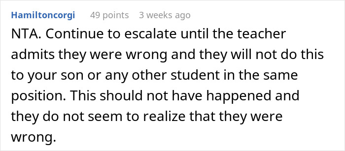 Comment on school rules denying diabetic kid glucose checks, with mom upset over health concerns.