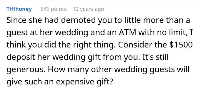 Comment discussing a step-dad&rsquo;s heartbreaking speech after realizing his girlfriend and her daughter don&rsquo;t care about him.