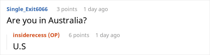 Screenshot of an online discussion where a worker is banned from talking about burnout, highlighting a hostile work environment.