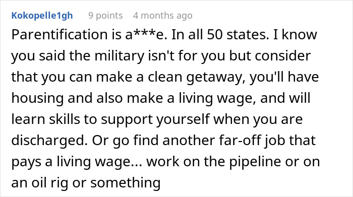 Comment about parents admitting to having another baby to care for their disabled son, expressing confusion about his anger. Comment about parents admitting to having another baby to care for their disabled son, expressing confusion about his anger.