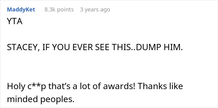 Screenshot of a forum comment criticizing a boyfriend&rsquo;s surprise family visit planned during girlfriend&rsquo;s surgery, sparking drama.