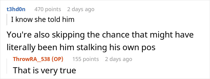 Online conversation about boyfriend dating relationships showing users discussing behavior and perceptions in relationships.