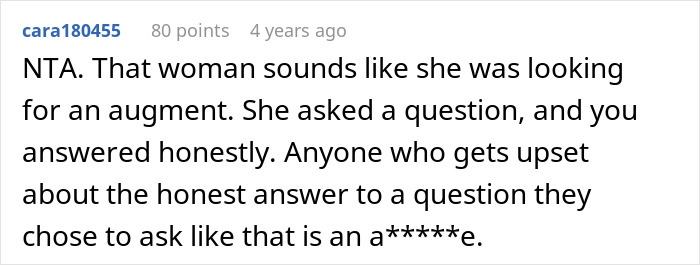 Screenshot of a Reddit comment discussing a passenger confronting a mom during an eight-hour toddler meltdown.