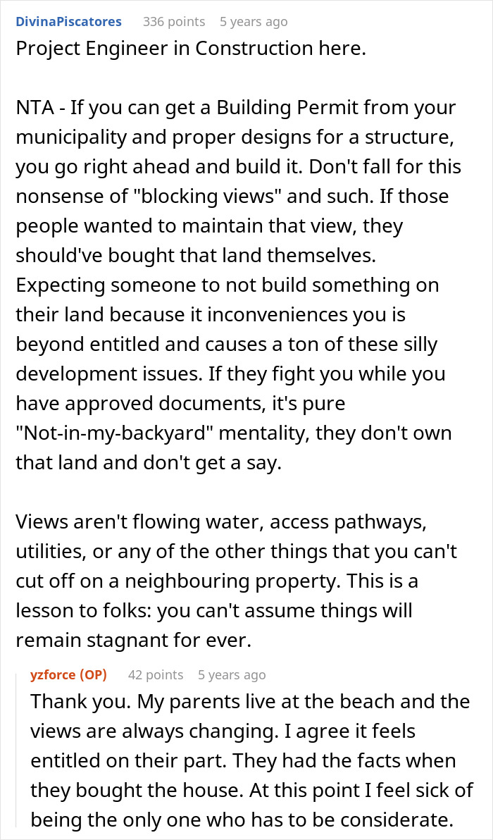 Discussion about a lady tolerating rude neighbors and defending her land rights against theft attempts.
