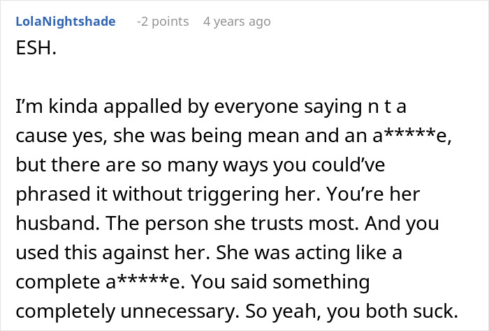 Screenshot of a conversation discussing the impact of calling someone a bully and the emotional triggers involved in relationships.