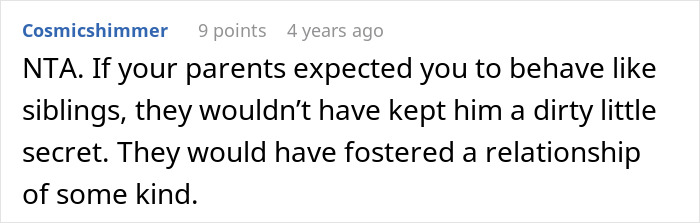 Comment about parents begging son to care for disabled brother after they&rsquo;re gone while sister is furious at his refusal.