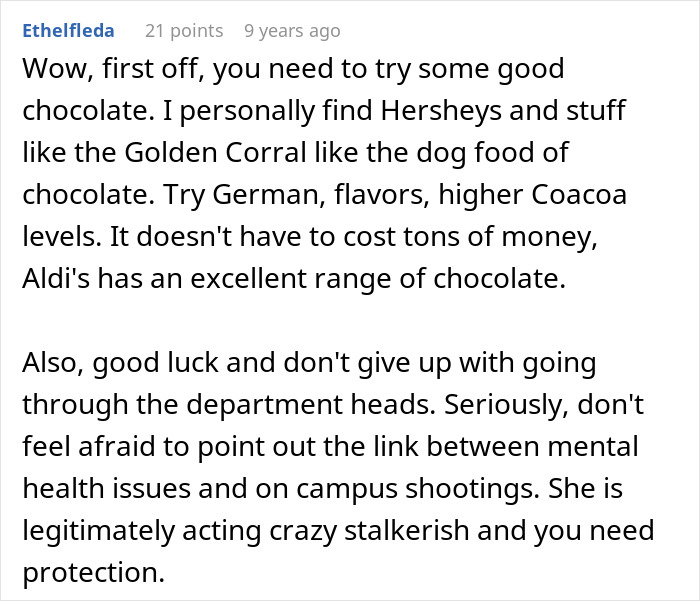 Comment on a forum discussing parents lied about food allergies leading to no contact with daughter, offering advice and support.