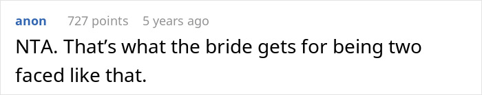Screenshot of a text comment clapping back at wedding guest attire shaming, showing strong online reaction and chat screenshots. Screenshot of a text comment clapping back at wedding guest attire shaming, showing strong online reaction and chat screenshots.