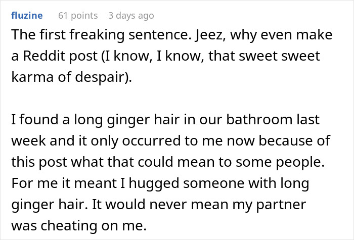 Fianc&eacute;e finds another woman&rsquo;s hair while cleaning, catching serial cheater red-handed in the house.