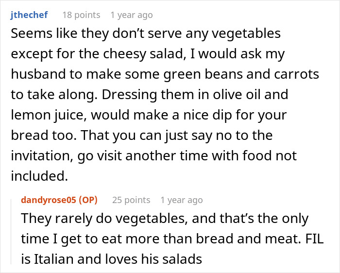 Online discussion showing a mom refusing to attend family dinners after being ignored by her in-laws. Online discussion showing a mom refusing to attend family dinners after being ignored by her in-laws.