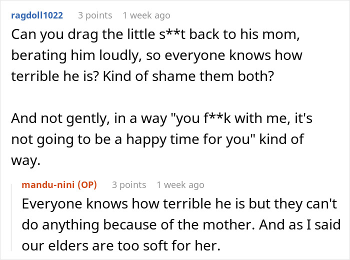 Woman gleaming while watching cousin&rsquo;s wife struggle after quitting free babysitting duties.