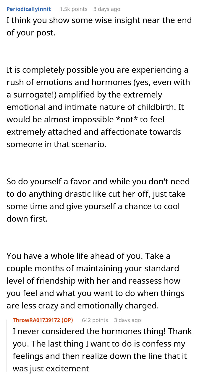 New Mom Is &ldquo;Losing Her Mind&rdquo; Over Her Complicated Feelings For Her Baby&rsquo;s Surrogate