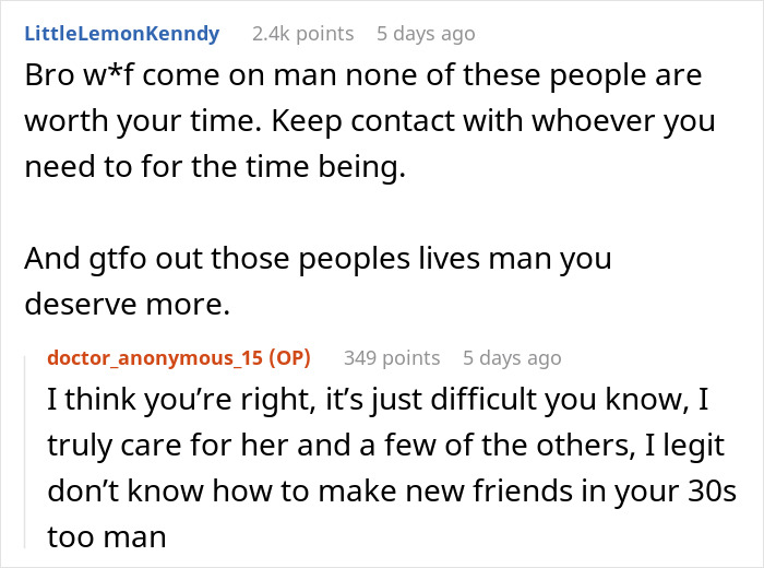 Reddit conversation about a guy fearing his best man might target his girlfriend after ex-wife&rsquo;s betrayal.