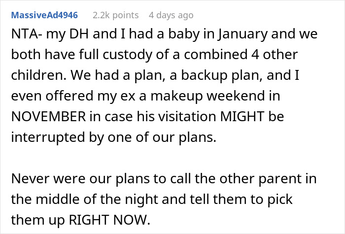 "Am I The [Jerk] For Refusing To Pick Up My 4-Year-Old From My Ex?"