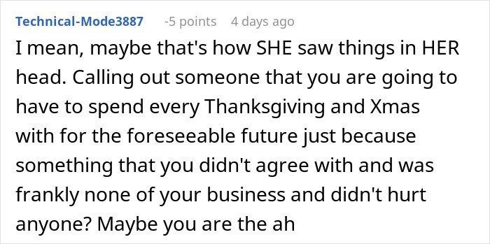 Screenshot of an online comment discussing a teen&rsquo;s frustration with stepmom&rsquo;s hypocrisy after public lies exposure.