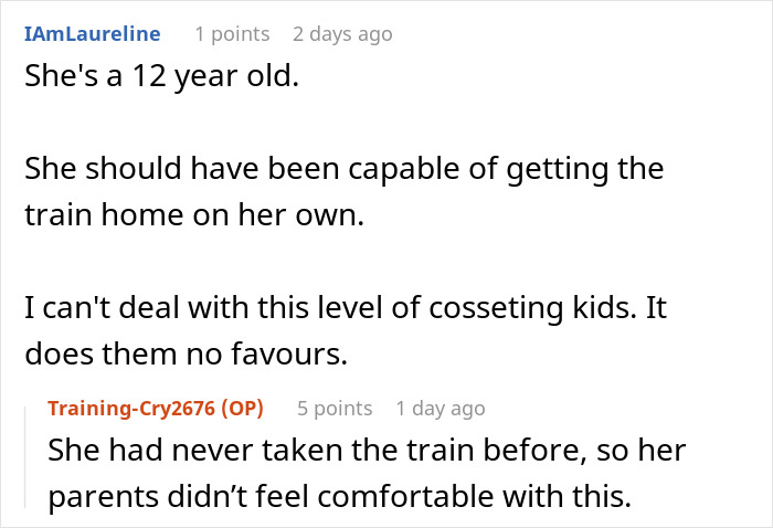 Comment discussion about a 12-year-old ruining a birthday, causing drama, and issues between moms.