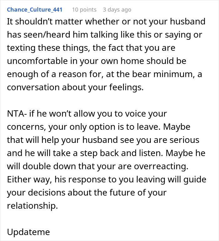 Woman removing wedding ring after family sides with creepy brother-in-law, signaling relationship doubts and tension at home.