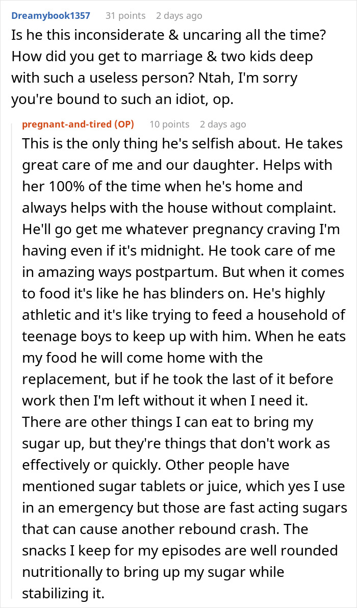 Pregnant woman frustrated as husband eats emergency snacks, highlighting tensions over pregnancy care and food needs. Pregnant woman frustrated as husband eats emergency snacks, highlighting tensions over pregnancy care and food needs.