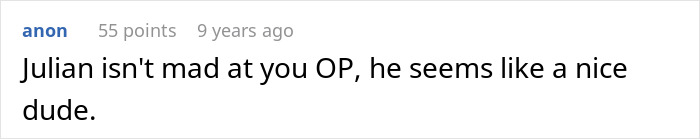 Comment on a forum discussing a woman bumping into her boyfriend&rsquo;s grown son and receiving an unexpected wake-up call.