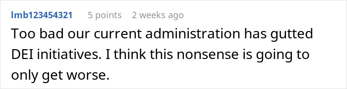 Comment about woman changing her name to a more white-sounding one and receiving more job offers discussed online.