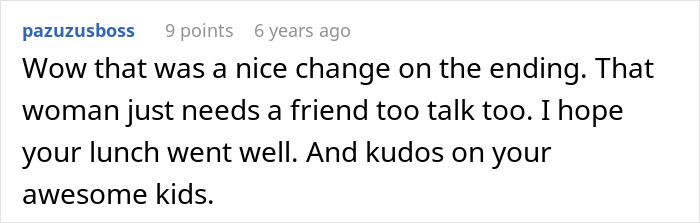 Screenshot of a comment discussing a woman’s unexpected call from her daughter’s boyfriend’s mom and heartfelt emotions. Screenshot of a comment discussing a woman’s unexpected call from her daughter’s boyfriend’s mom and heartfelt emotions.