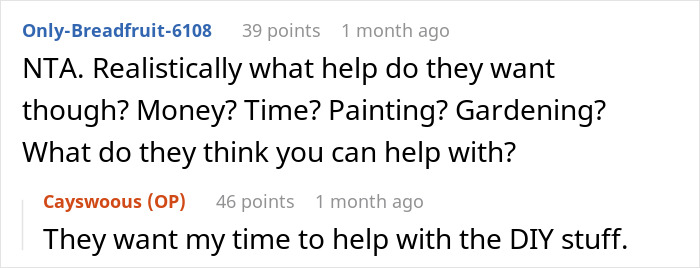 Discussion about toxic parents favoring the golden child son as younger son refuses to help with house tasks.