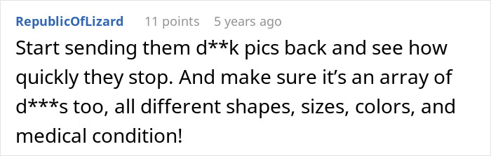 Screenshot of an online comment discussing a blunt response involving a cheater trying to trap her ex with a baby lie.