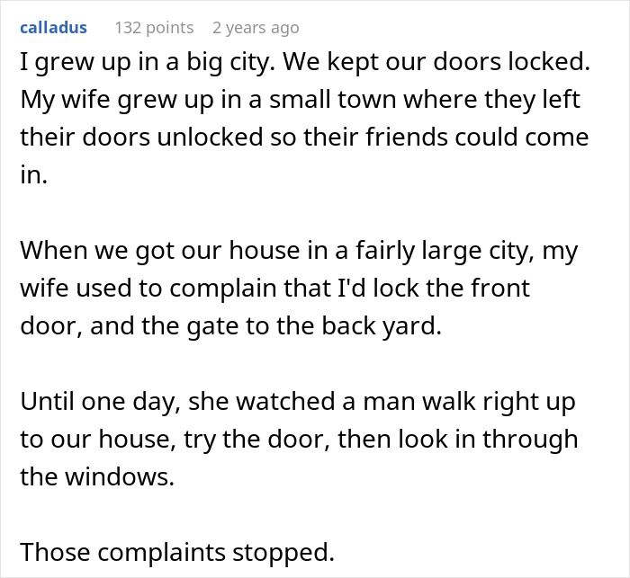 Man reacting in Karen mode to neighbors who act like they own the entire block, highlighting boundary and privacy issues.