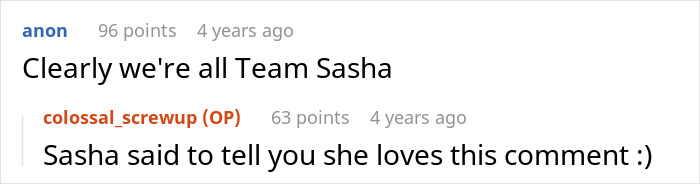 Screenshot of an online discussion where a user expresses support amid a debate on masculinity so fragile and relationship tension.