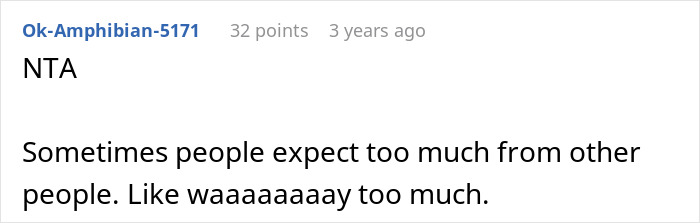 Screenshot of a Reddit comment discussing assumptions about a woman keeping her ex&rsquo;s baby and a male best friend stepping into the father role.