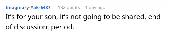 Text message showing a wife throwing a tantrum when husband refuses to disclose how much stepson inherited from late mother.