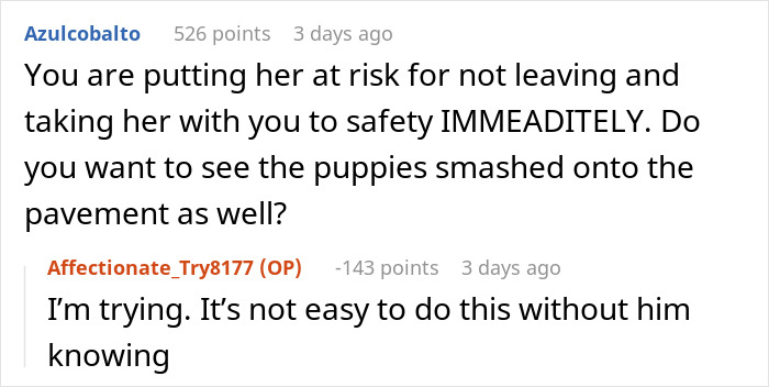 Comments discussing the risk and urgency related to a boyfriend destroying a girlfriend&rsquo;s grandma&rsquo;s jewelry box.