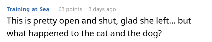 Comment on a discussion thread about a serial cheater caught red-handed after fianc&eacute;e finds another woman&rsquo;s hair while cleaning.