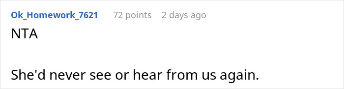 Screenshot of online comment discussing a nosy mother terrorizing family with ancestry tests and crossing boundaries. Screenshot of online comment discussing a nosy mother terrorizing family with ancestry tests and crossing boundaries.