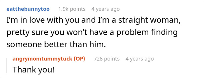 Screenshot of an online comment thread about a woman&rsquo;s dream of having a tummy tuck and lost $15k savings.