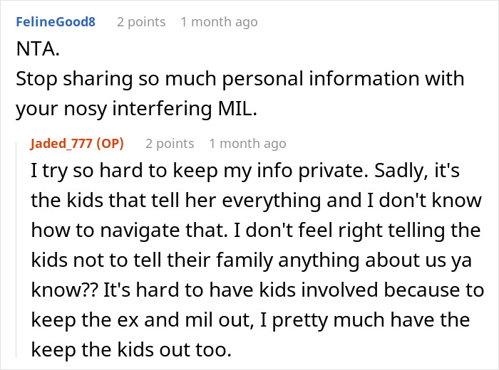 Woman uses car accident settlement money to buy new car while dealing with husband&rsquo;s ex and family drama online.