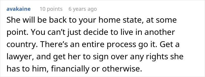 Comment on a forum discussing a woman&rsquo;s sister abandoning their autistic brother and moving to Europe, urging legal action.