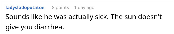 Reddit comment discussing a man&rsquo;s true colors showing during vacation as girlfriend realizes he&rsquo;s not the one anymore.