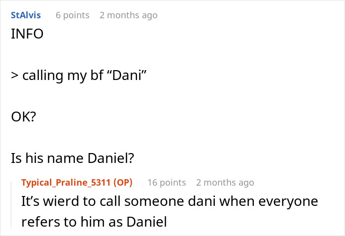 Online discussion showing a teen losing patience as golden child cousin turns celebration into own show.