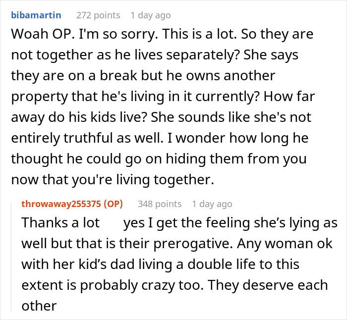 Woman suspects fianc&eacute; hiding secret kid after repeatedly finding children&rsquo;s clothing at his place in a relationship dilemma.