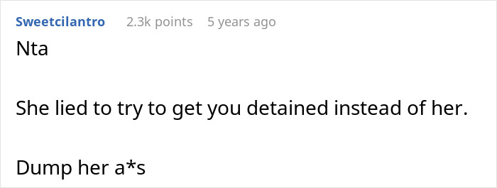 Screenshot of a Reddit comment advising to dump a disabled teen who takes advantage and loses her best friend's support.