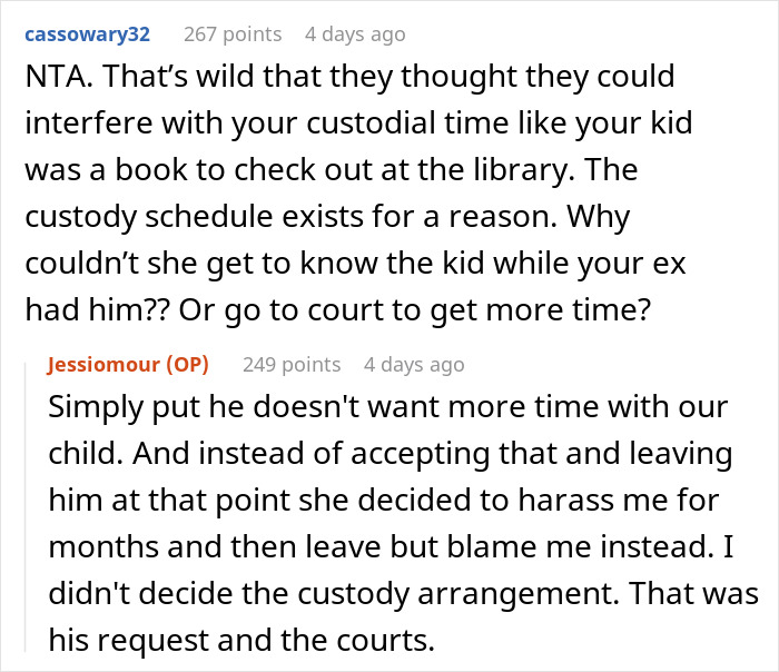 Reddit discussion about a woman breaking off engagement over being treated as stranger danger to future stepkid.