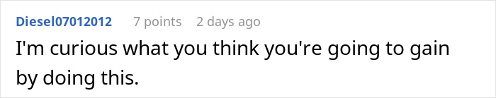 Screenshot of an online comment asking about making life more difficult by exposing management and HR to coworkers.