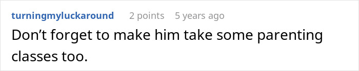 Screenshot of an online comment discussing a woman&rsquo;s dream of having a tummy tuck ruined after her husband took her savings.