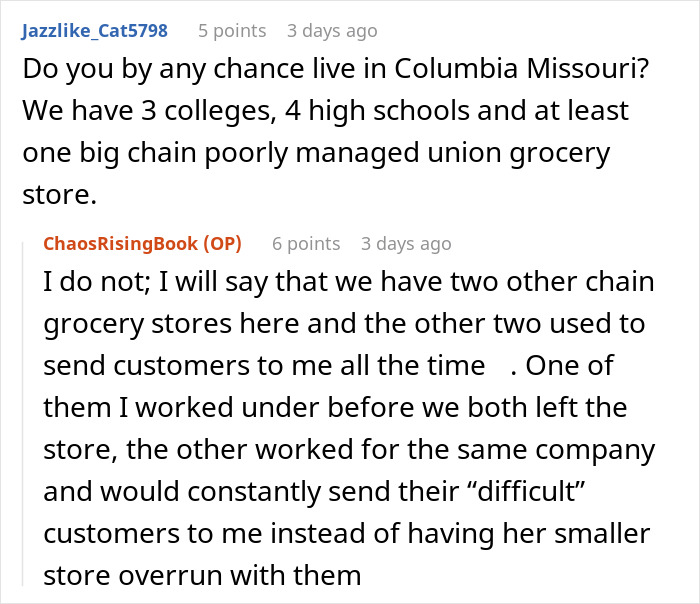 Woman takes revenge on bakery manager serving a perfectly delicious and satisfying icing on the cake moment.
