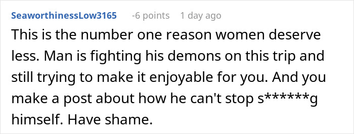 Man&rsquo;s true colors show during vacation as girlfriend realizes he&rsquo;s not the one anymore in a candid online post.