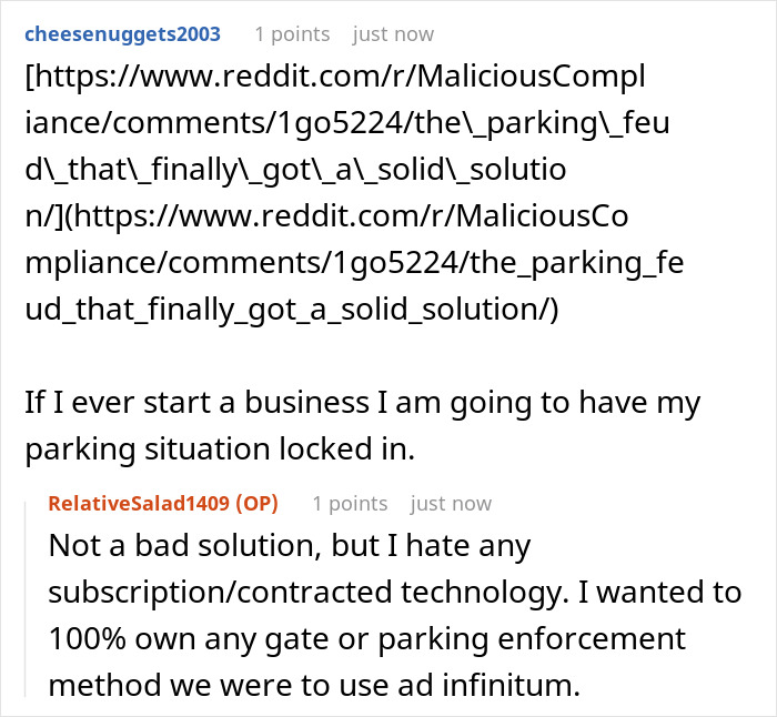 Reddit discussion about greedy daycare manager towing a guy&rsquo;s car and chaos in her parking lot.