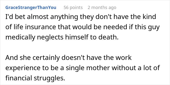 Comment discussing a burnt-out wife asking husband to feed baby once a night, frustrated he can't manage it. Comment discussing a burnt-out wife asking husband to feed baby once a night, frustrated he can't manage it.