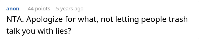 Screenshot of an online comment where a woman claps back after being shamed for her wedding guest attire. Screenshot of an online comment where a woman claps back after being shamed for her wedding guest attire.