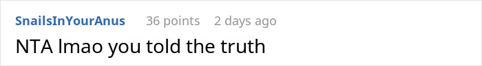 Screenshot of a Reddit comment with user expressing support in a discussion about a man telling a disruptive kid on a plane to shut up.